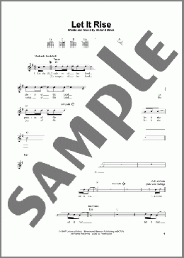 Let It Rise(Holland Davis) 楽譜 メロディ ダウンロード