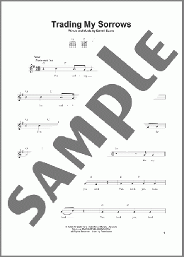 Trading My Sorrows(Darrell Evans) 楽譜 メロディ ダウンロード