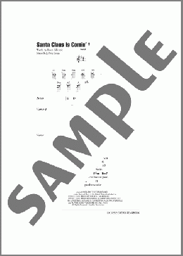 Santa Claus Is Comin' To Town(J. Fred Coots) 楽譜 ウクレレ（弾き語り） ダウンロード
