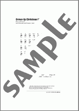 Grown-Up Christmas List(Amy Grant) 楽譜 ウクレレ（コード譜） ダウンロード