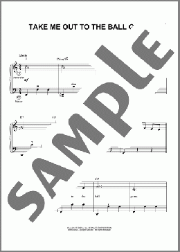 Take Me Out To The Ball Game (arr. Gary Meisner)(Albert von Tilzer) 楽譜 その他 ダウンロード