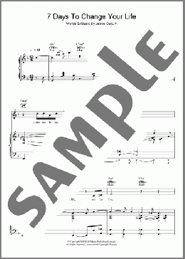 7 Days To Change Your Life(Jamie Cullum) 楽譜 その他 ダウンロード