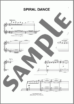 Spiral Dance(David Lanz) 楽譜 ピアノ（ソロ） ダウンロード