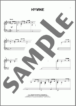 Hymne(Vangelis) 楽譜 ピアノ（ソロ） ダウンロード
