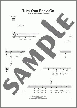 Turn Your Radio On(Albert E. Brumley) 楽譜 ウクレレ（弾き語り） ダウンロード