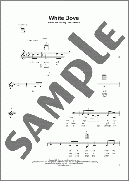White Dove(Carter Stanley) 楽譜 ウクレレ（弾き語り） ダウンロード