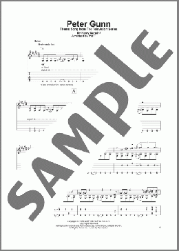 Peter Gunn(Henry Mancini) 楽譜 ギター（その他） ダウンロード