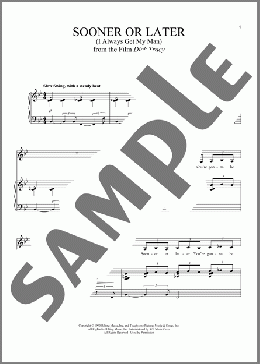 Sooner Or Later (I Always Get My Man)(Stephen Sondheim) 楽譜 ピアノ & ボーカル ダウンロード