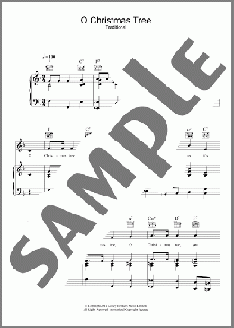 O Christmas Tree(Traditional Carol) 楽譜 その他 ダウンロード