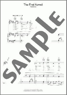 The First Nowell(Traditional Carol) 楽譜 その他 ダウンロード