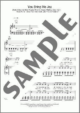 You Bring Me Joy(Amelia Lily) 楽譜 その他 ダウンロード