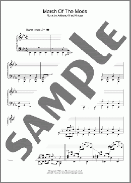 March Of The Mods(Joe Loss) 楽譜 ピアノ（ソロ） ダウンロード