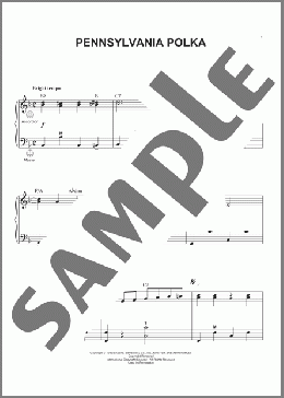 Pennsylvania Polka(Lester Lee) 楽譜 その他 ダウンロード