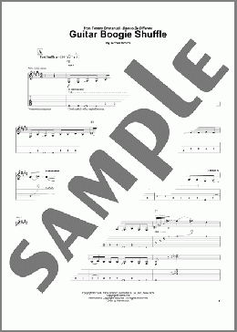 Guitar Boogie Shuffle(Tommy Emmanuel/The Virtues) 楽譜 ギター（ソロ） ダウンロード