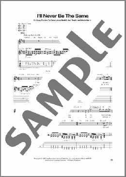 I'll Never Be The Same(King's X) 楽譜 ギター（ソロ） ダウンロード