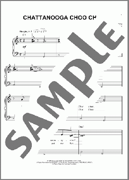 Chattanooga Choo Choo(Floyd Cramer/Tuxedo Junction/Harpers Bizarre) 楽譜 ピアノ（ソロ） ダウンロード