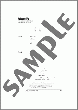 Release Me(Ray Price/Elvis Presley/Engelbert Humperdinck) 楽譜 ウクレレ（弾き語り） ダウンロード