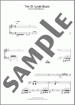 The St. Louis Blues(Hugh Laurie) 楽譜 その他 ダウンロード