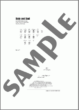 Body And Soul(Tony Bennett & Amy Winehouse) 楽譜 ウクレレ（弾き語り） ダウンロード
