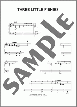 Three Little Fishies(Saxie Dowell) 楽譜 ピアノ（ソロ） ダウンロード