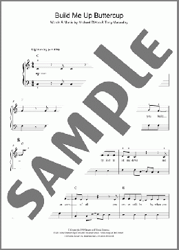 Build Me Up Buttercup(The Foundations) 楽譜 ピアノ（ソロ） ダウンロード