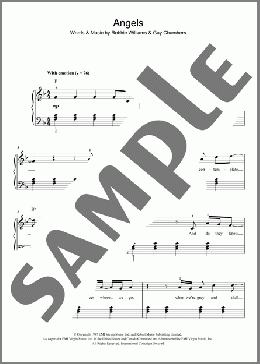 Angels(Robbie Williams) 楽譜 ピアノ（ソロ） ダウンロード