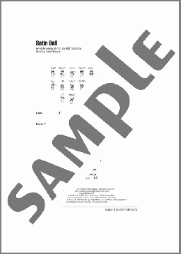 Satin Doll(Johnny Mercer/Duke Ellington/Billy Strayhorn) 楽譜 ウクレレ（弾き語り） ダウンロード