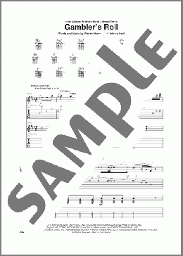 Gambler's Roll(Allman Brothers Band) 楽譜 ギター（ソロ） ダウンロード