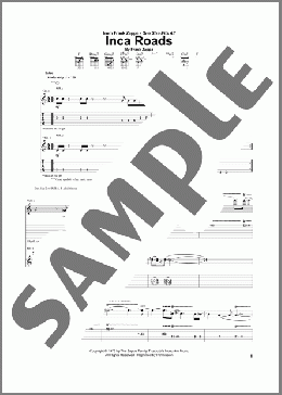 Inca Roads(Frank Zappa) 楽譜 ギター（ソロ） ダウンロード
