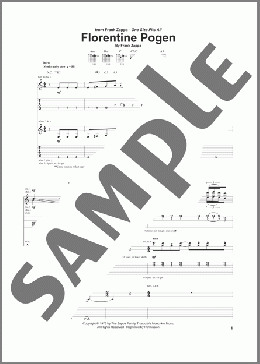 Florentine Pogen(Frank Zappa) 楽譜 ギター（ソロ） ダウンロード