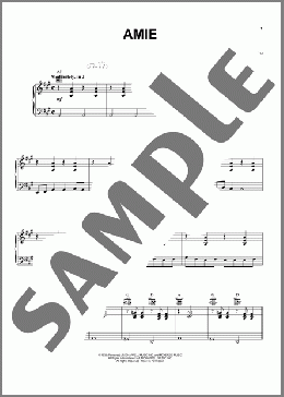 Amie(Pure Prairie League) 楽譜 ピアノ & ボーカル & ギター ダウンロード