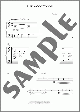 The Loco-Motion (arr. Fred Kern)(Little Eva) 楽譜 ピアノ（ソロ） ダウンロード