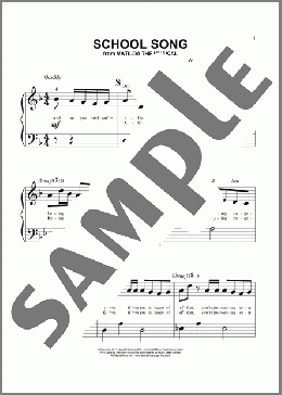 School Song(Tim Minchin) 楽譜 ピアノ（ソロ） ダウンロード