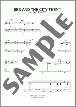 Sex And The City Theme(Thomas Findlay/Douglas J. Cuomo) 楽譜 ピアノ（ソロ） ダウンロード