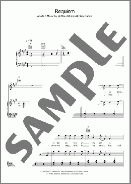 Requiem(Gary Barlow) 楽譜 その他 ダウンロード
