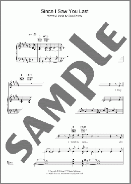 Since I Saw You Last(Gary Barlow) 楽譜 その他 ダウンロード