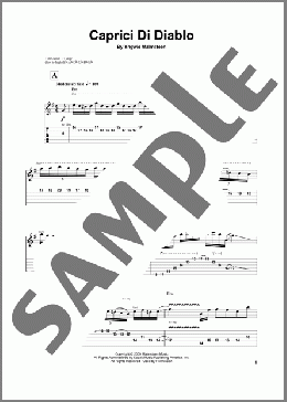 Caprici Di Diablo(Yngwie Malmsteen) 楽譜 ギタースコア ダウンロード