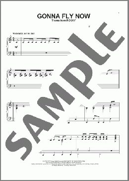 Gonna Fly Now (Theme from Rocky)(Bill Conti) 楽譜 ピアノ（ソロ） ダウンロード