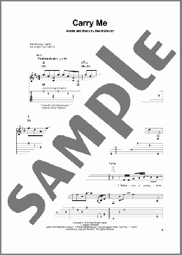 Carry Me(Crosby, Stills & Nash) 楽譜 ギタースコア ダウンロード