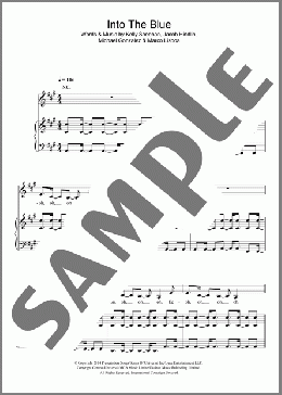 Into The Blue(Kylie Minogue) 楽譜 その他 ダウンロード