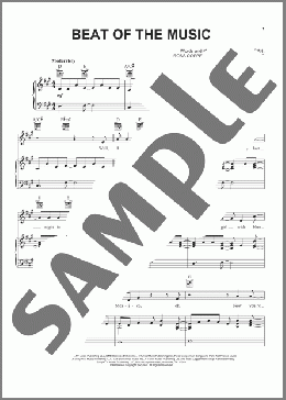 Beat Of The Music(Brett Eldredge) 楽譜 ピアノ & ボーカル & ギター ダウンロード