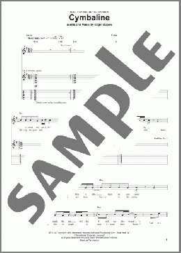 Cymbaline(Pink Floyd) 楽譜 ギター（ソロ） ダウンロード