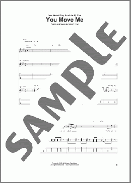 You Move Me(Robert Cray) 楽譜 ギター（ソロ） ダウンロード