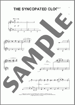 The Syncopated Clock(Leroy Anderson) 楽譜 ピアノ（ソロ） ダウンロード