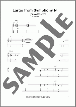 Largo From Symphony No. 9 (”New World”)(Antonin Dvorak) 楽譜 その他 ダウンロード