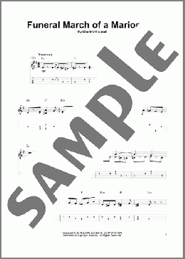 Funeral March Of A Marionette(Charles Gounod) 楽譜 その他 ダウンロード