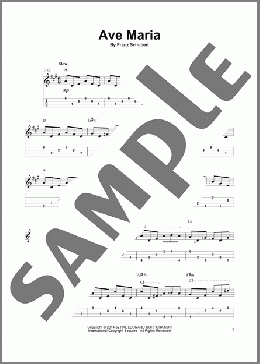 Ave Maria(Franz Schubert) 楽譜 その他 ダウンロード
