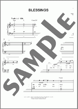 Blessings (arr. Phillip Keveren)(Laura Story) 楽譜 ピアノ（ソロ） ダウンロード