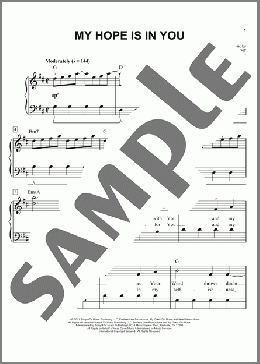 My Hope Is In You (arr. Phillip Keveren)(Aaron Shust) 楽譜 ピアノ（ソロ） ダウンロード