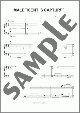 Maleficent Is Captured(James Newton Howard) 楽譜 ピアノ（ソロ） ダウンロード